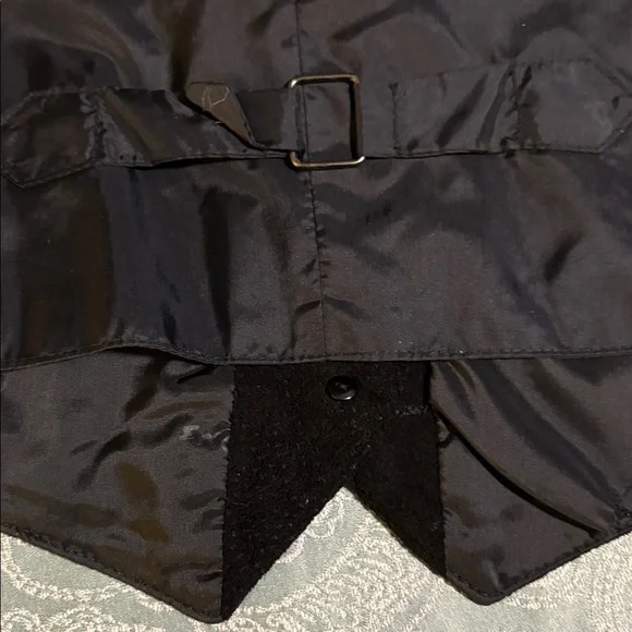 Wilson Black Leather Vest suede - Picture 5 of 8